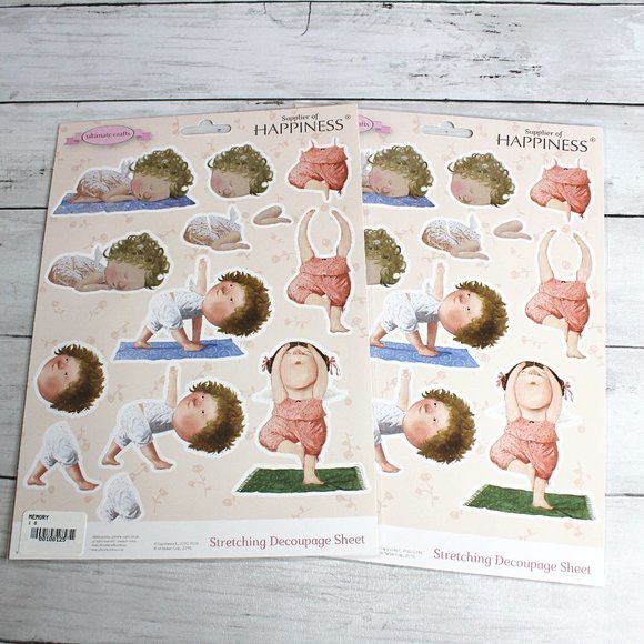 Gapchinska Ukraine Scrapbook Die Cut Paper Dolls Decoupage Sheets Craft - Picture 1 of 4